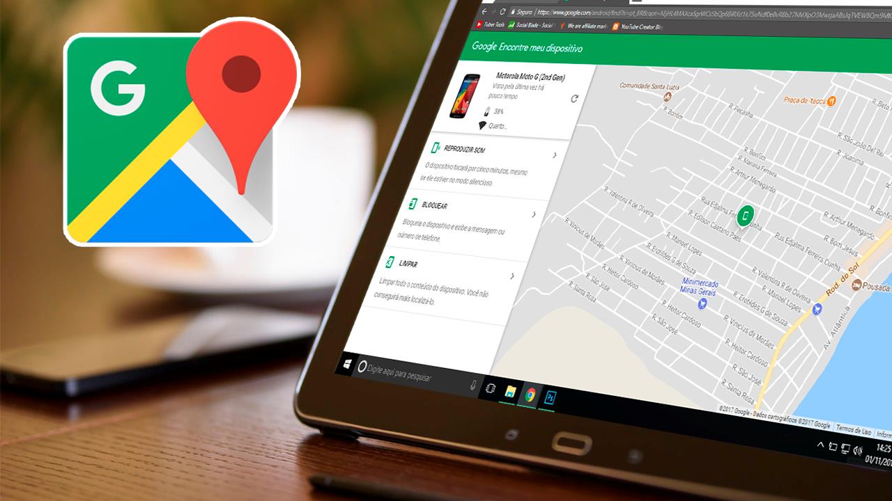 localizar celular android pelo google maps