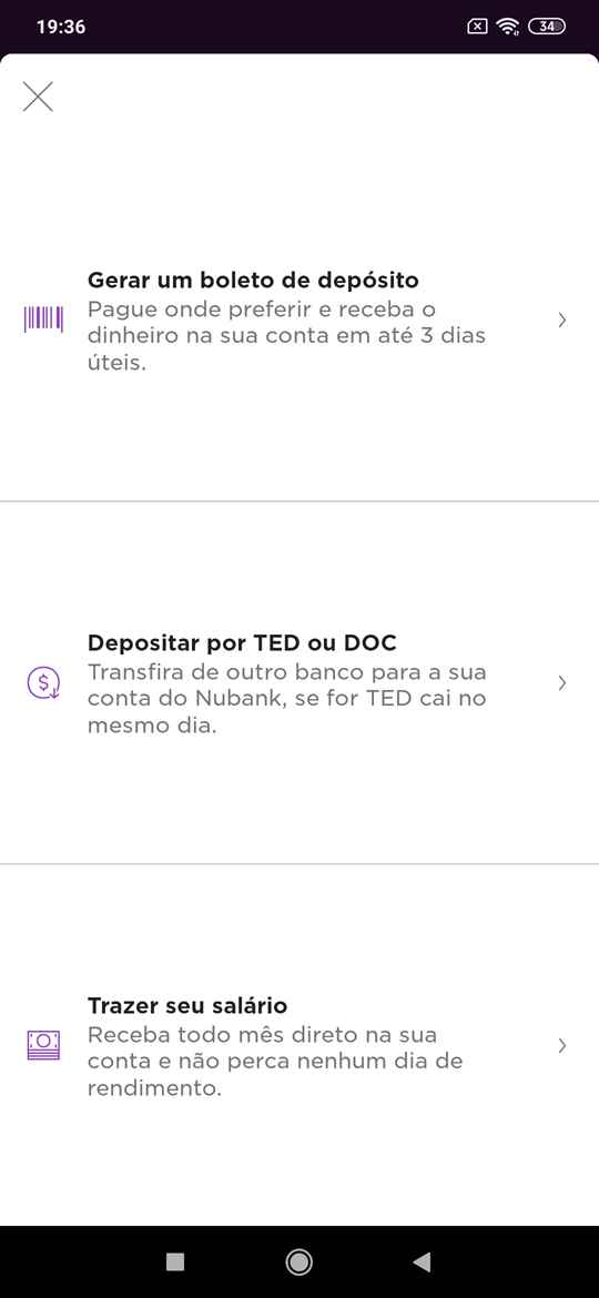 Como fazer depósito no Nubank via boleto - TutorialTec