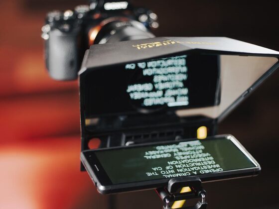 Aplicativo de teleprompter