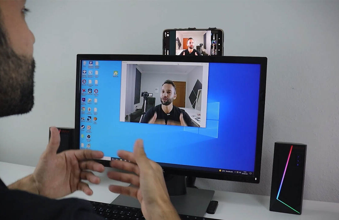 Usar celular como webcam