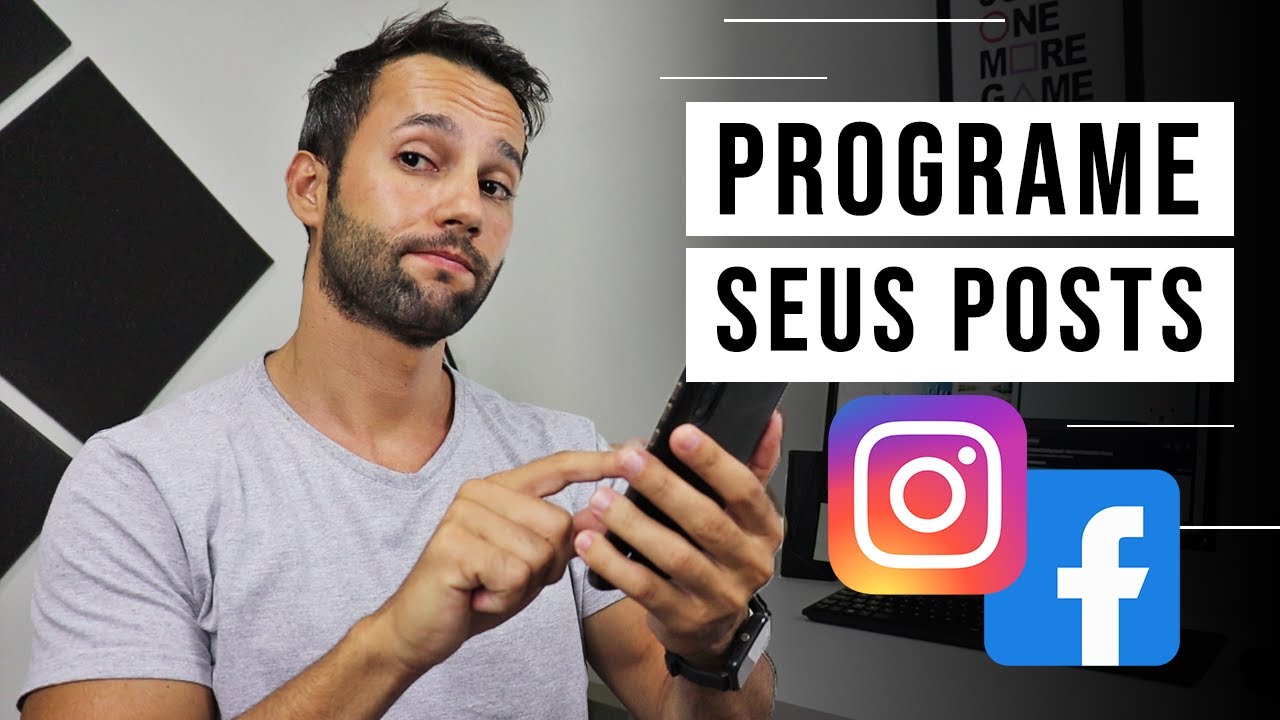Como agendar posts no Facebook e Instagram (Grátis) TutorialTec