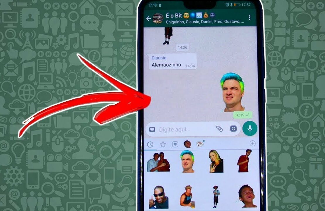 criar figurinha whatsapp