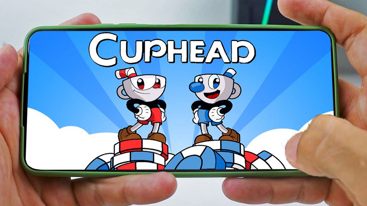 COMO BAIXAR E JOGAR CUPHEAD NO CELULAR OFICIAL (CUPHEAD DLC