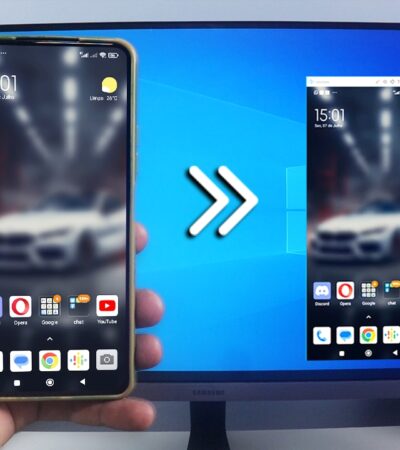 Espelhar tela do celular no pc