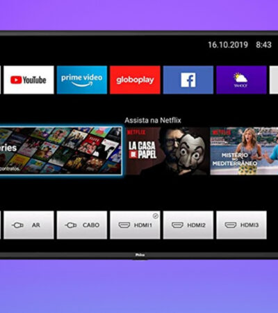 baixar apps na tv