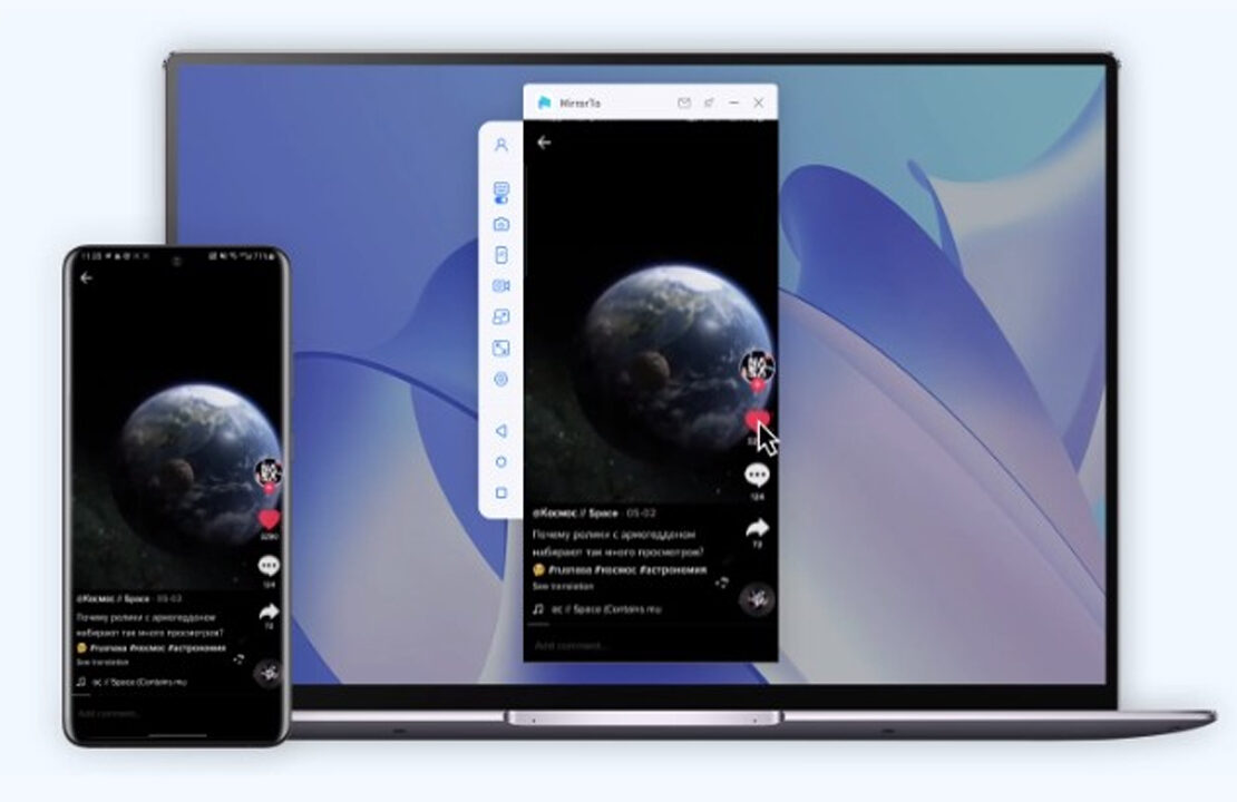 espelhar celular no pc