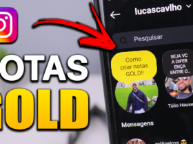 notas gold instagram